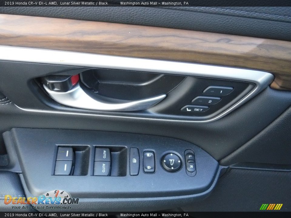 2019 Honda CR-V EX-L AWD Lunar Silver Metallic / Black Photo #13