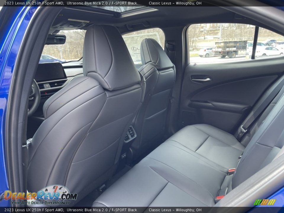 Rear Seat of 2023 Lexus UX 250h F Sport AWD Photo #3