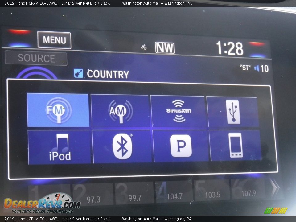 2019 Honda CR-V EX-L AWD Lunar Silver Metallic / Black Photo #19