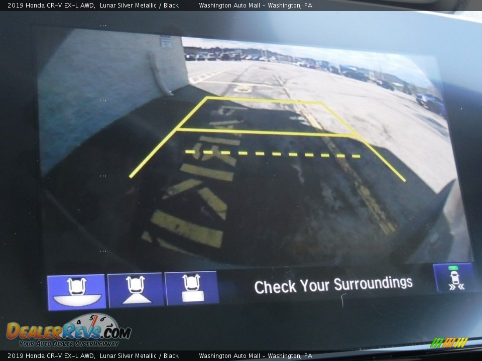 2019 Honda CR-V EX-L AWD Lunar Silver Metallic / Black Photo #21