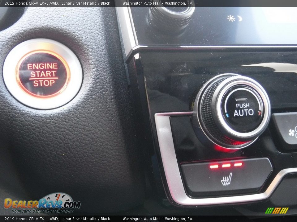 2019 Honda CR-V EX-L AWD Lunar Silver Metallic / Black Photo #22