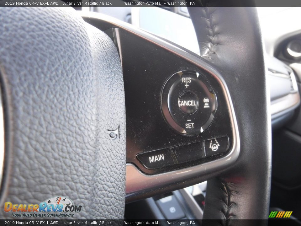 2019 Honda CR-V EX-L AWD Lunar Silver Metallic / Black Photo #26