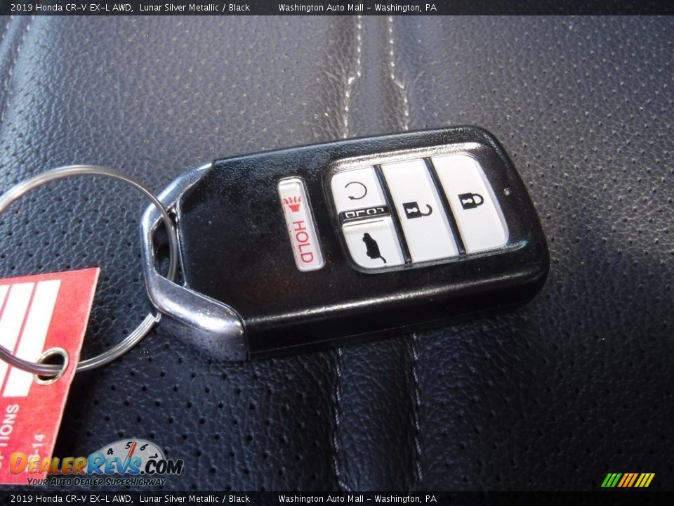 2019 Honda CR-V EX-L AWD Lunar Silver Metallic / Black Photo #31
