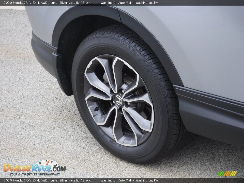 2020 Honda CR-V EX-L AWD Lunar Silver Metallic / Black Photo #3