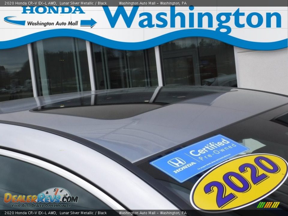 2020 Honda CR-V EX-L AWD Lunar Silver Metallic / Black Photo #4
