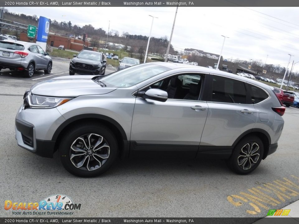 2020 Honda CR-V EX-L AWD Lunar Silver Metallic / Black Photo #7