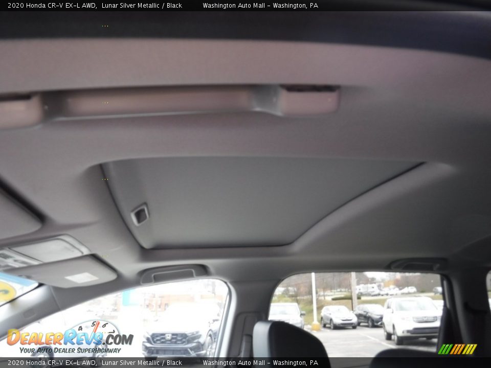 2020 Honda CR-V EX-L AWD Lunar Silver Metallic / Black Photo #12