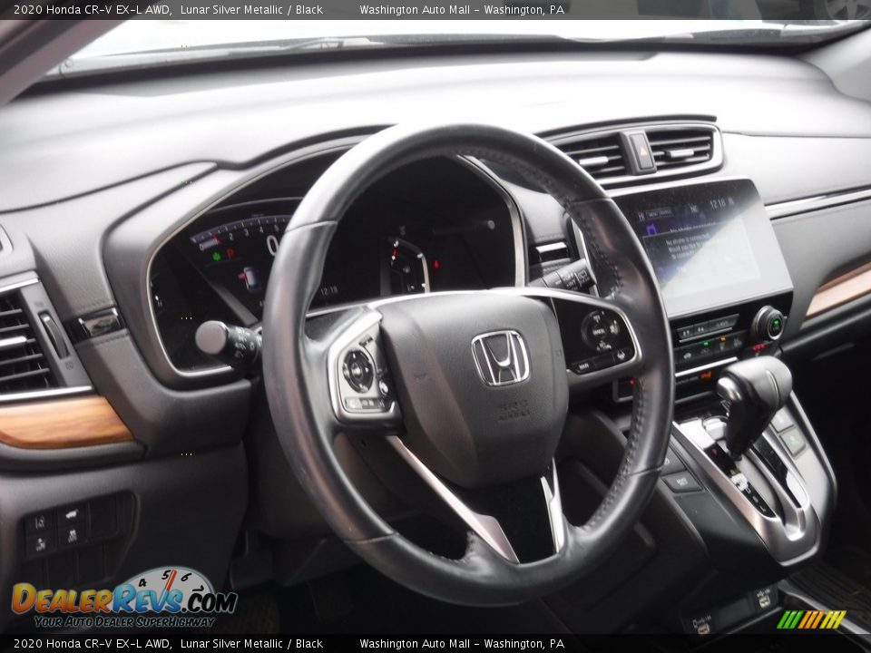 2020 Honda CR-V EX-L AWD Lunar Silver Metallic / Black Photo #13