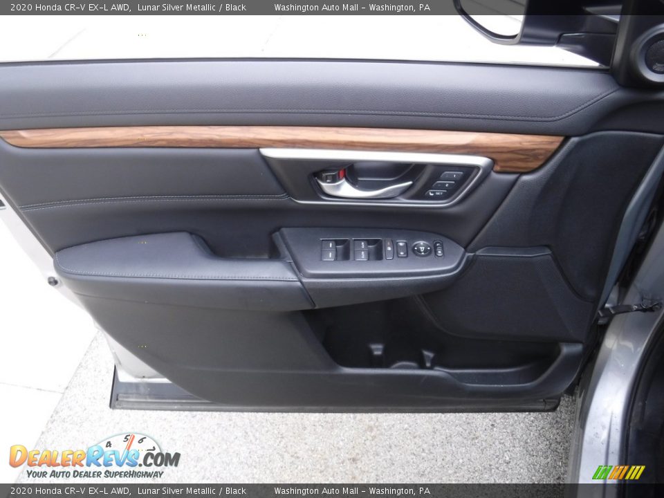2020 Honda CR-V EX-L AWD Lunar Silver Metallic / Black Photo #14