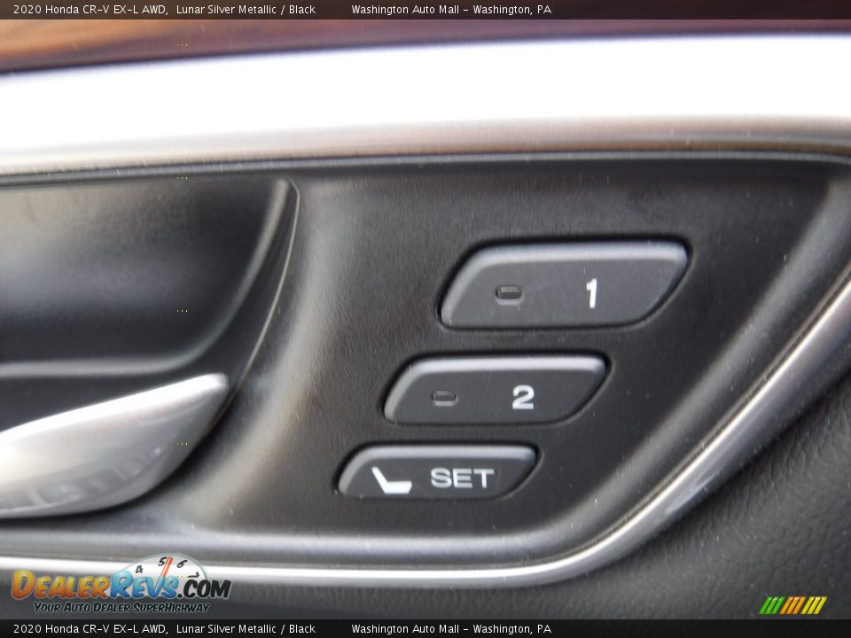 2020 Honda CR-V EX-L AWD Lunar Silver Metallic / Black Photo #15
