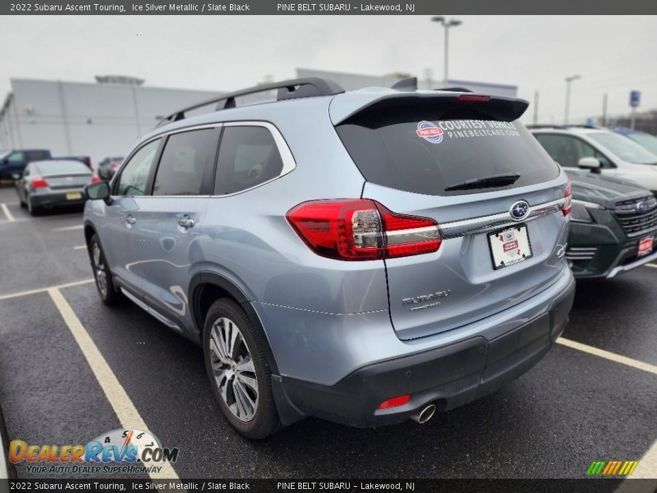 2022 Subaru Ascent Touring Ice Silver Metallic / Slate Black Photo #7