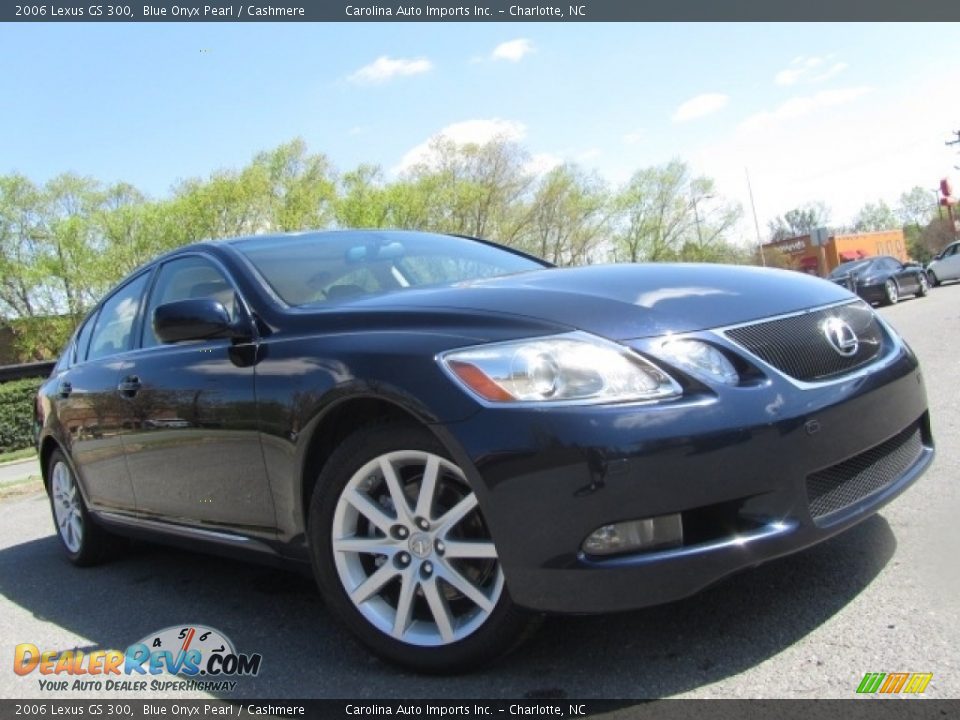 2006 Lexus GS 300 Blue Onyx Pearl / Cashmere Photo #1