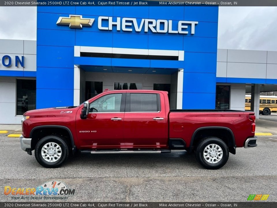 2020 Chevrolet Silverado 2500HD LTZ Crew Cab 4x4 Cajun Red Tintcoat / Jet Black Photo #1