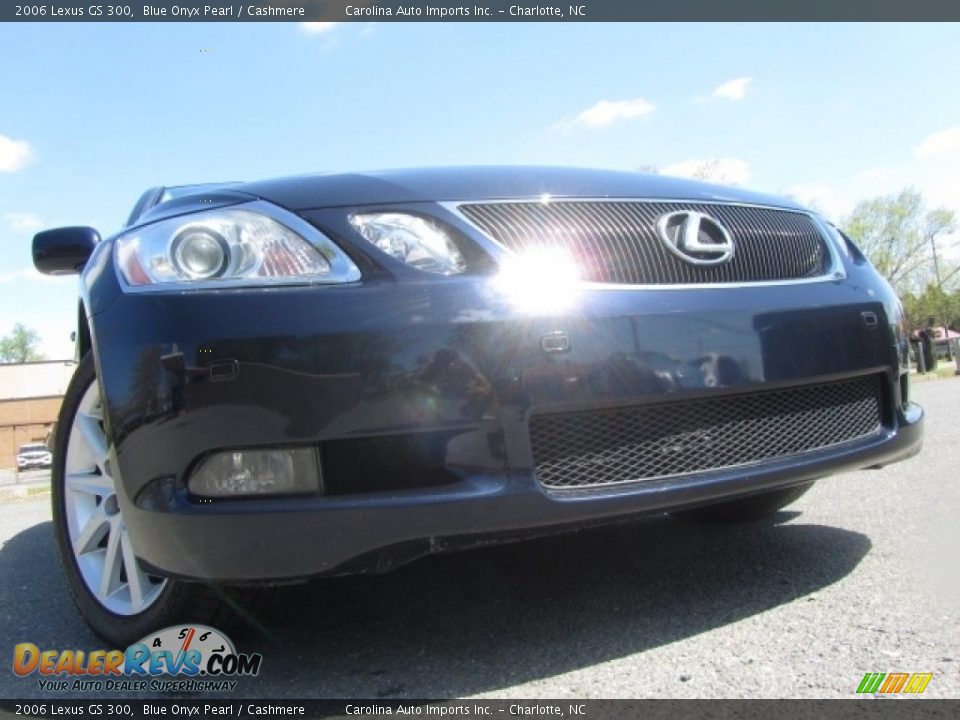 2006 Lexus GS 300 Blue Onyx Pearl / Cashmere Photo #2