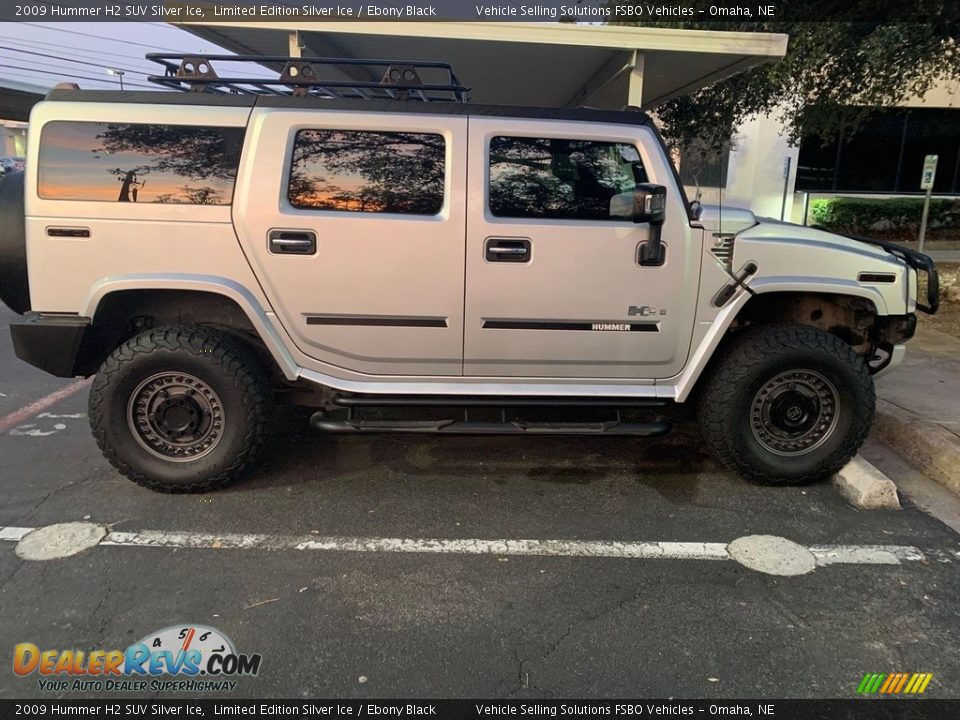 2009 Hummer H2 SUV Silver Ice Limited Edition Silver Ice / Ebony Black Photo #2