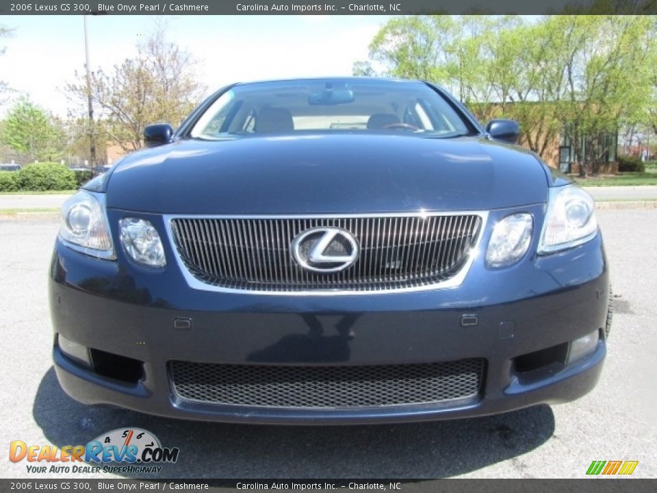 2006 Lexus GS 300 Blue Onyx Pearl / Cashmere Photo #4