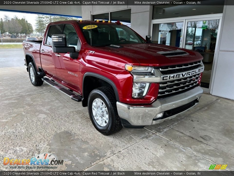 2020 Chevrolet Silverado 2500HD LTZ Crew Cab 4x4 Cajun Red Tintcoat / Jet Black Photo #5