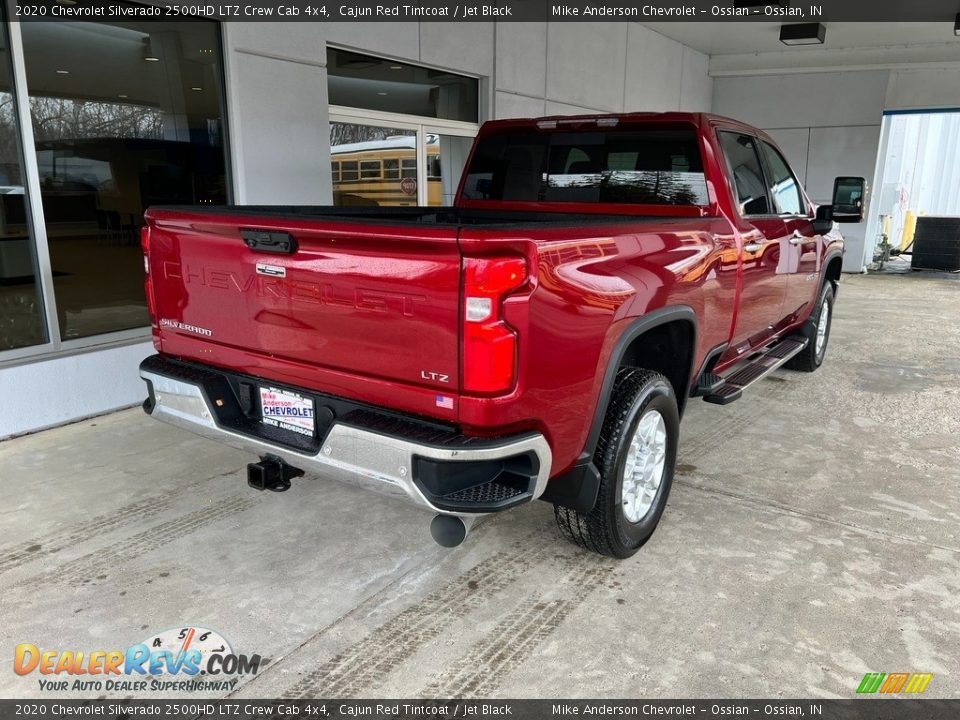 2020 Chevrolet Silverado 2500HD LTZ Crew Cab 4x4 Cajun Red Tintcoat / Jet Black Photo #7