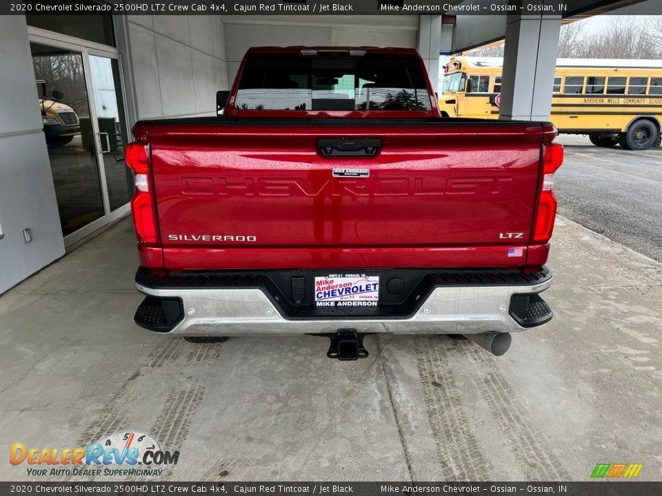 2020 Chevrolet Silverado 2500HD LTZ Crew Cab 4x4 Cajun Red Tintcoat / Jet Black Photo #8