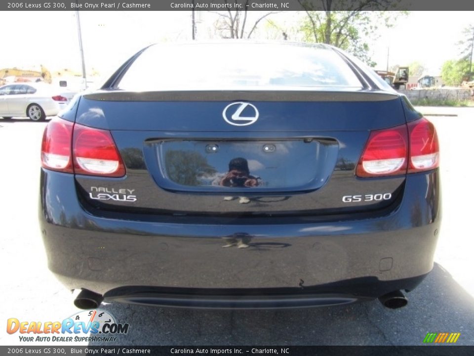 2006 Lexus GS 300 Blue Onyx Pearl / Cashmere Photo #9