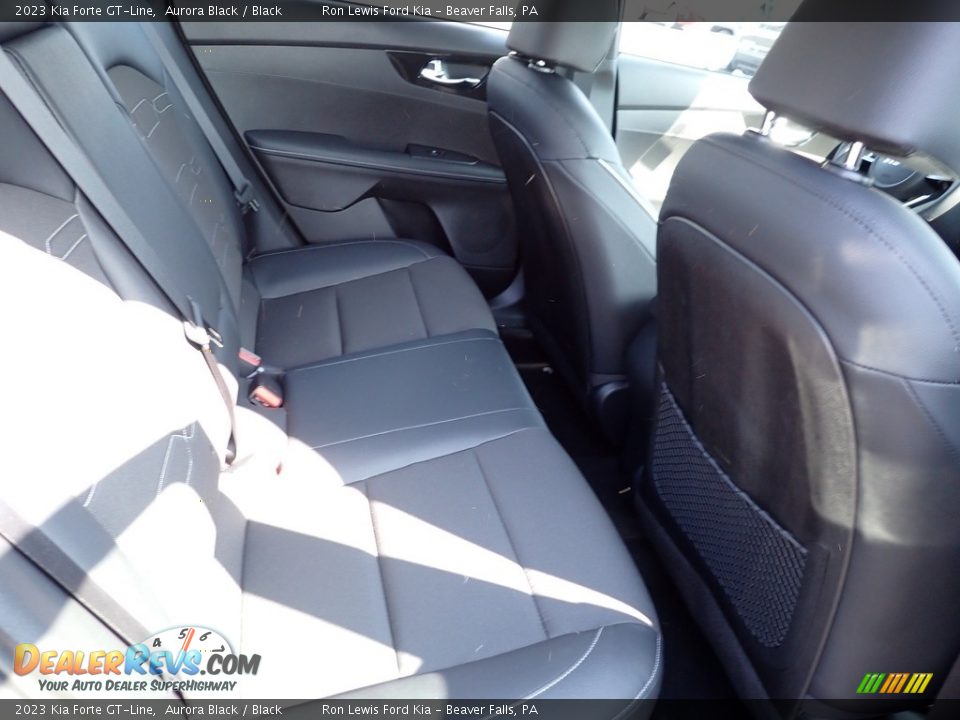 2023 Kia Forte GT-Line Aurora Black / Black Photo #10