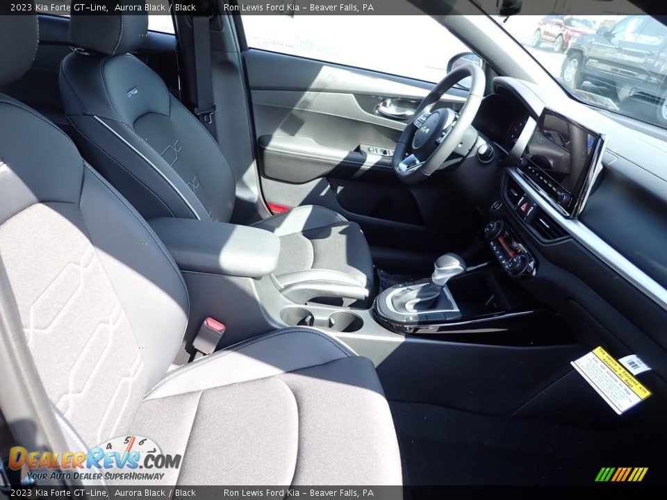 2023 Kia Forte GT-Line Aurora Black / Black Photo #11