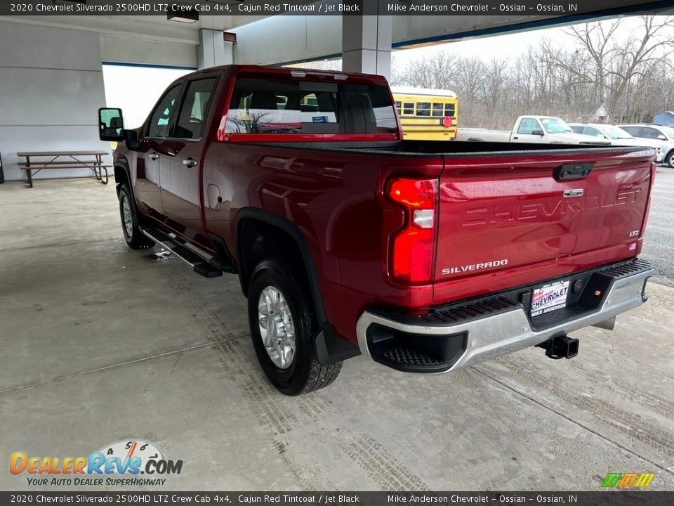 2020 Chevrolet Silverado 2500HD LTZ Crew Cab 4x4 Cajun Red Tintcoat / Jet Black Photo #10