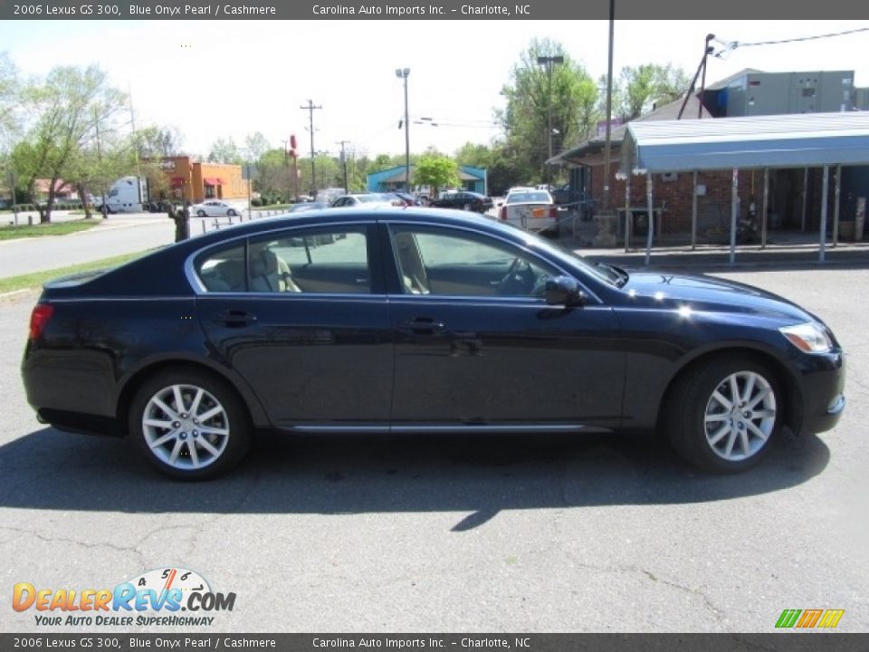 2006 Lexus GS 300 Blue Onyx Pearl / Cashmere Photo #11