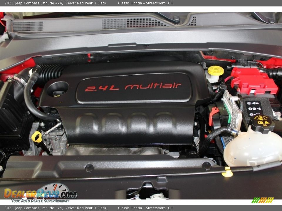 2021 Jeep Compass Latitude 4x4 2.4 Liter SOHC 16-Valve VVT MultiAir 4 Cylinder Engine Photo #13