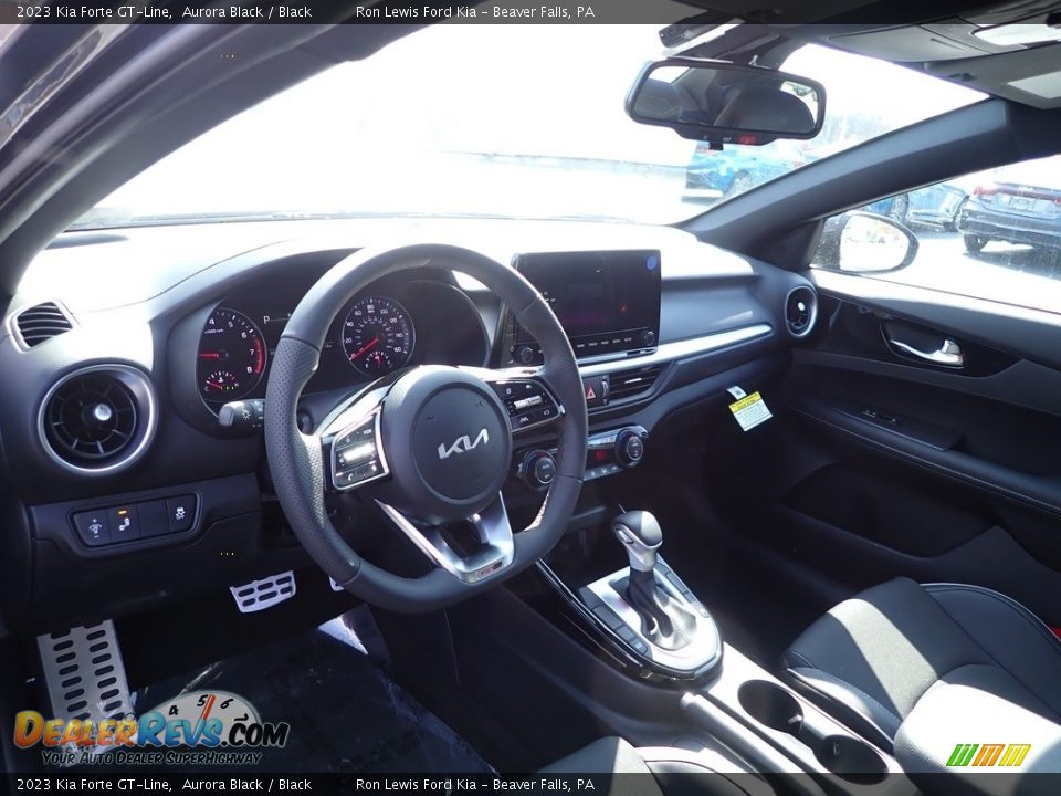 2023 Kia Forte GT-Line Aurora Black / Black Photo #13