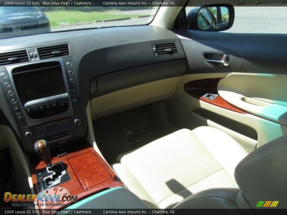 2006 Lexus GS 300 Blue Onyx Pearl / Cashmere Photo #14