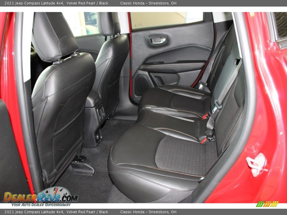 Rear Seat of 2021 Jeep Compass Latitude 4x4 Photo #24