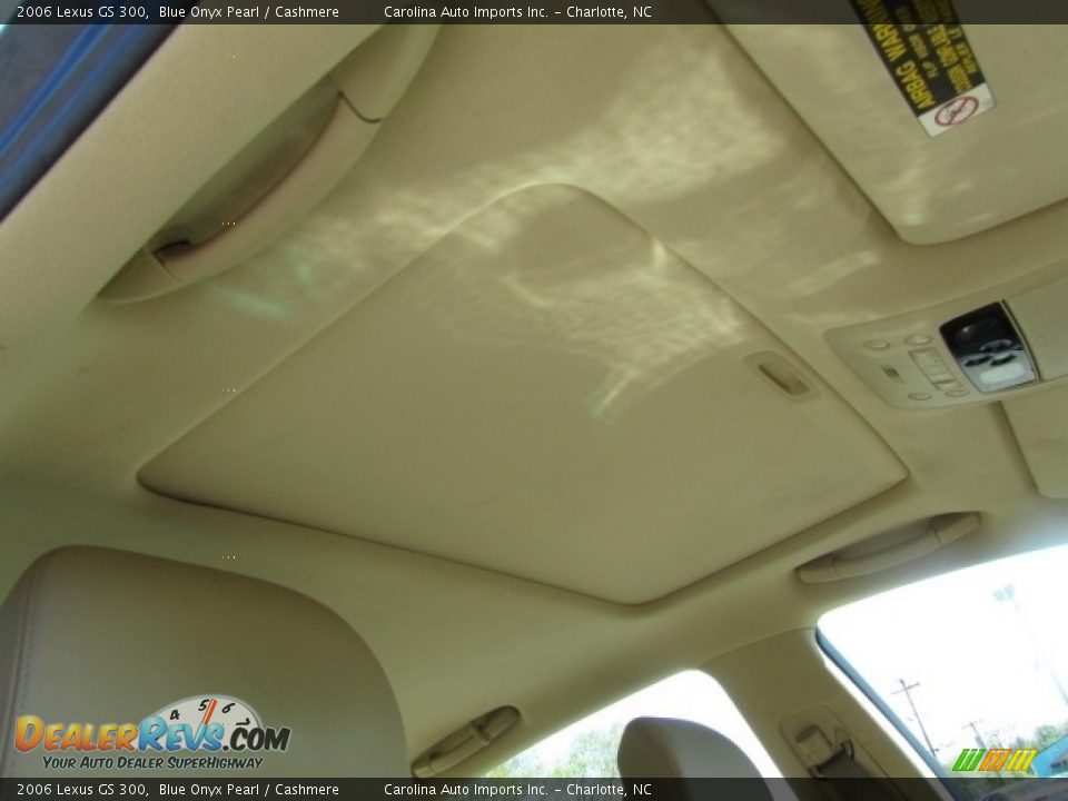 2006 Lexus GS 300 Blue Onyx Pearl / Cashmere Photo #23