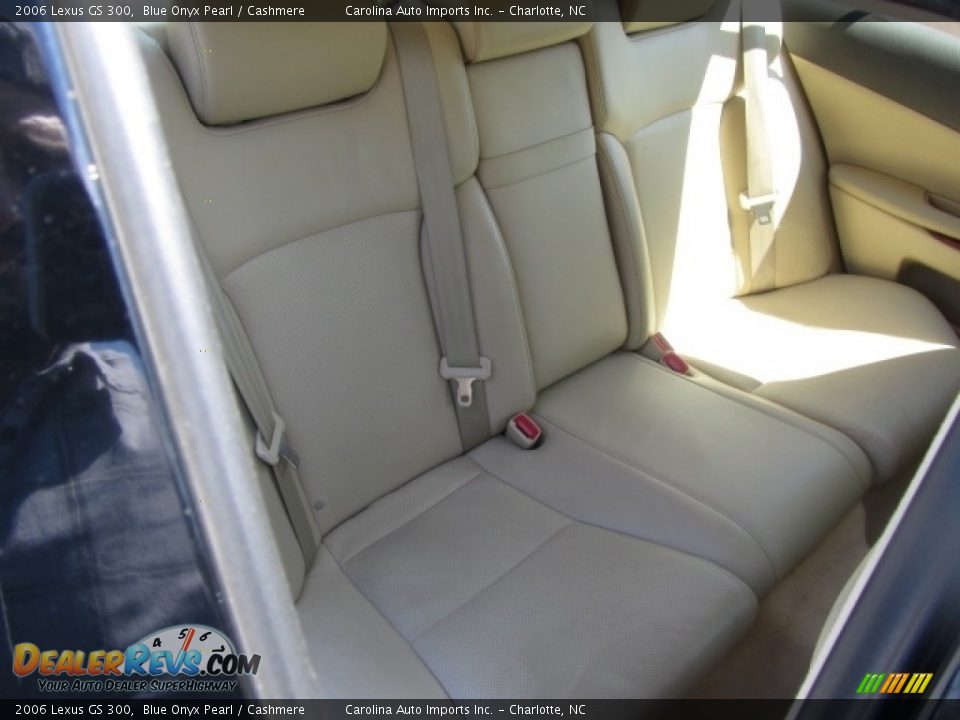2006 Lexus GS 300 Blue Onyx Pearl / Cashmere Photo #24