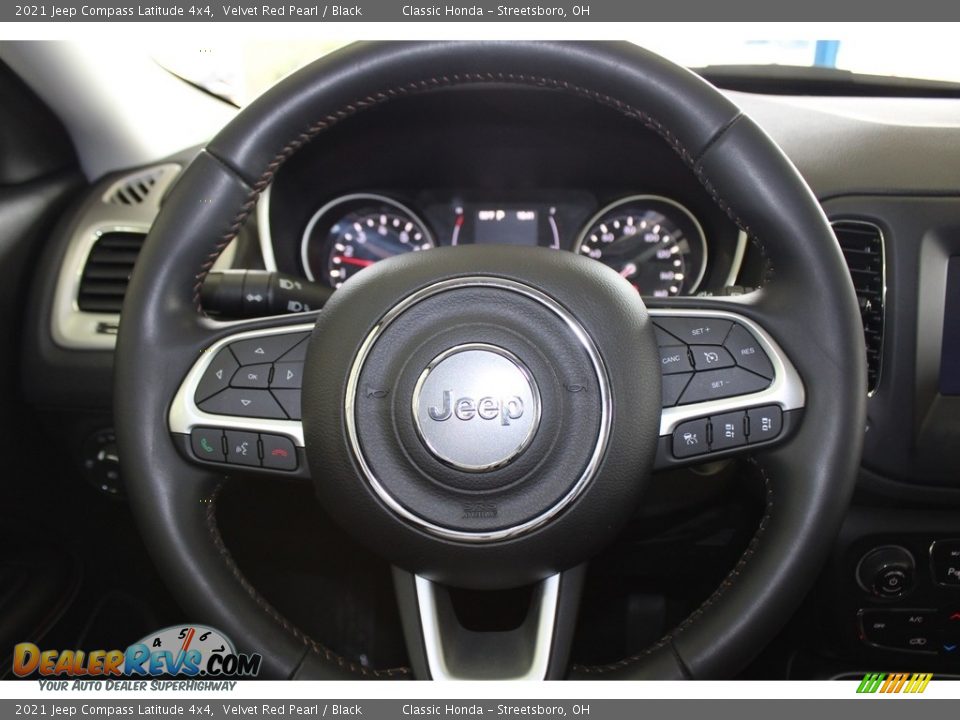 2021 Jeep Compass Latitude 4x4 Steering Wheel Photo #29