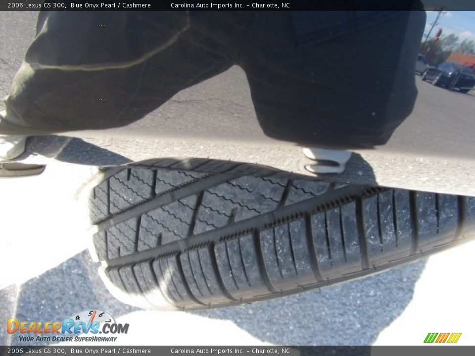 2006 Lexus GS 300 Blue Onyx Pearl / Cashmere Photo #27