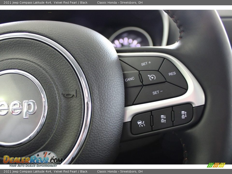 2021 Jeep Compass Latitude 4x4 Steering Wheel Photo #31