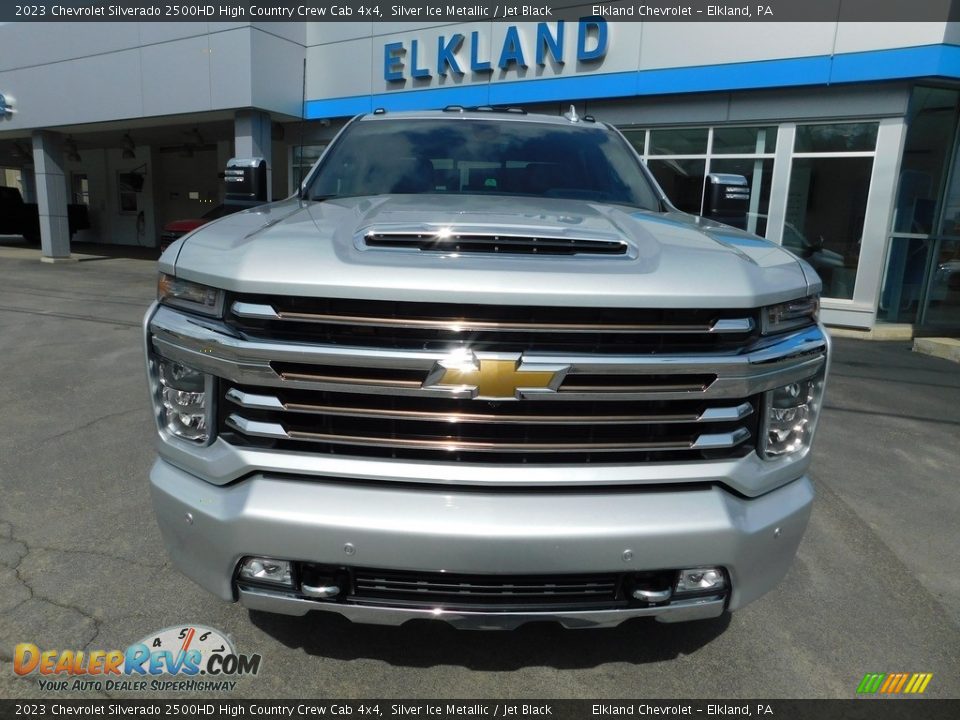 2023 Chevrolet Silverado 2500HD High Country Crew Cab 4x4 Silver Ice Metallic / Jet Black Photo #3