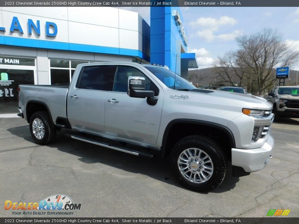 2023 Chevrolet Silverado 2500HD High Country Crew Cab 4x4 Silver Ice Metallic / Jet Black Photo #5