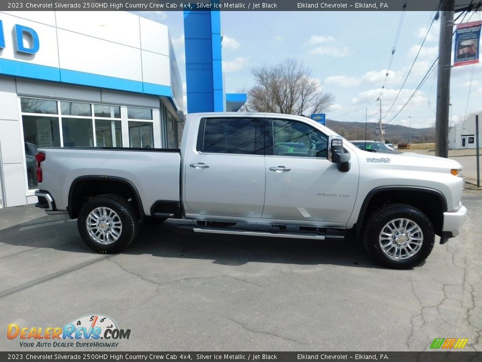 2023 Chevrolet Silverado 2500HD High Country Crew Cab 4x4 Silver Ice Metallic / Jet Black Photo #6