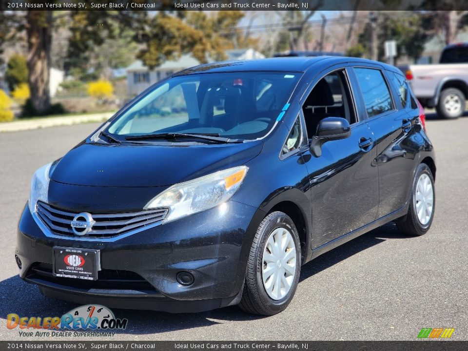 2014 Nissan Versa Note SV Super Black / Charcoal Photo #1