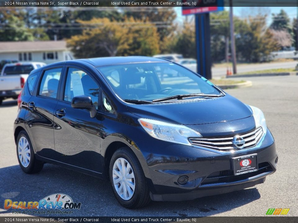 2014 Nissan Versa Note SV Super Black / Charcoal Photo #2