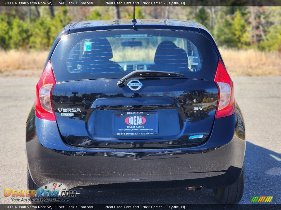 2014 Nissan Versa Note SV Super Black / Charcoal Photo #4