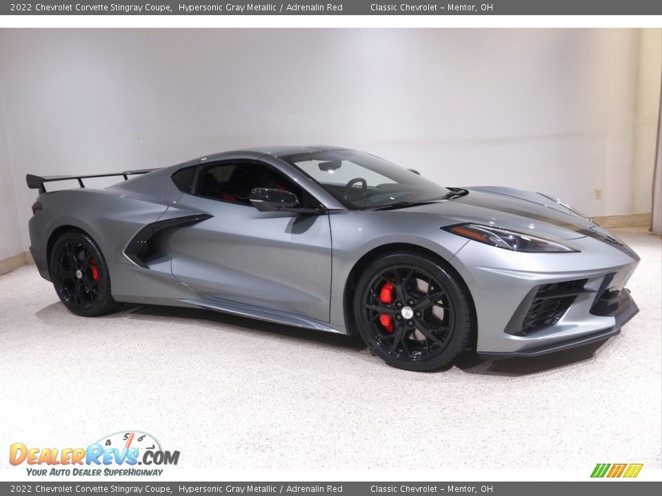 Hypersonic Gray Metallic 2022 Chevrolet Corvette Stingray Coupe Photo #1