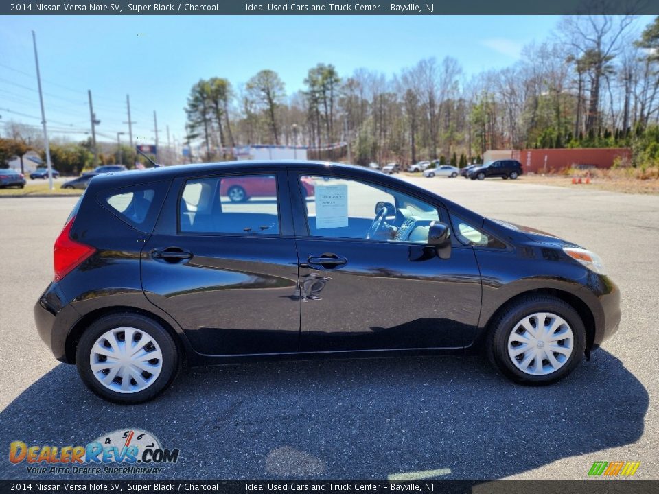 2014 Nissan Versa Note SV Super Black / Charcoal Photo #6