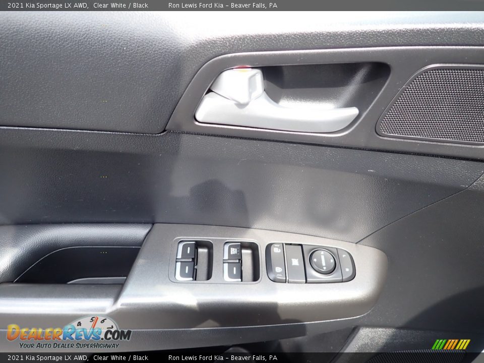 2021 Kia Sportage LX AWD Clear White / Black Photo #15
