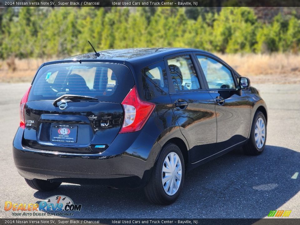 2014 Nissan Versa Note SV Super Black / Charcoal Photo #8