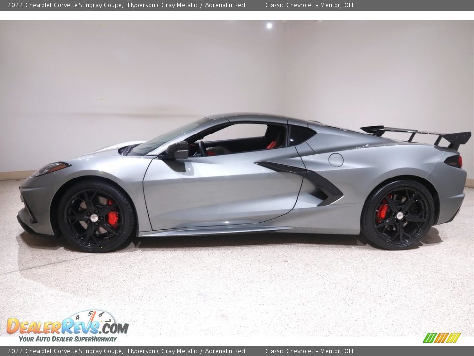 Hypersonic Gray Metallic 2022 Chevrolet Corvette Stingray Coupe Photo #4