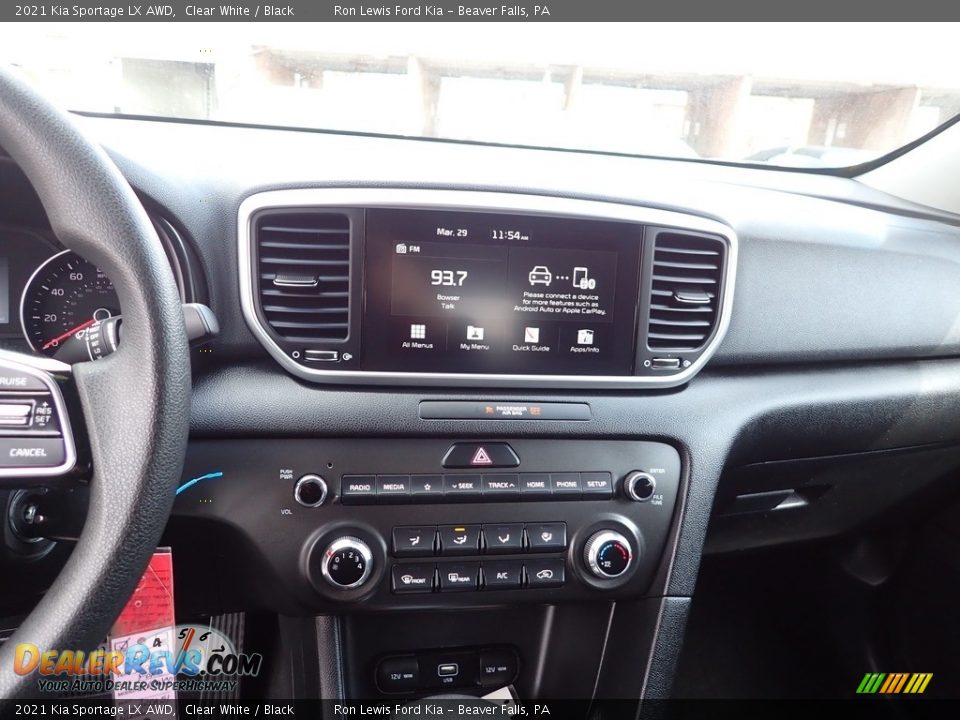 2021 Kia Sportage LX AWD Clear White / Black Photo #18
