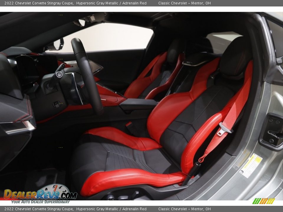 Front Seat of 2022 Chevrolet Corvette Stingray Coupe Photo #8